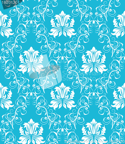 Image of seamless damask pattern