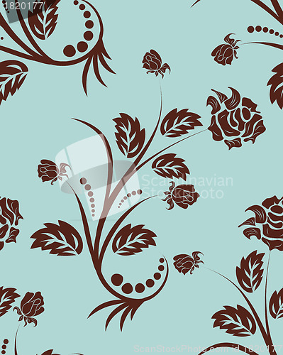 Image of seamless floral pattern