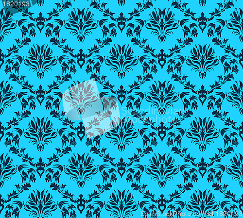 Image of seamless damask pattern