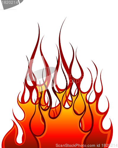 Image of fire background