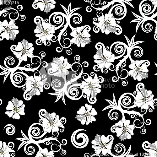 Image of seamless floral pattern