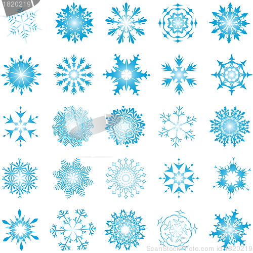 Image of snowflakes