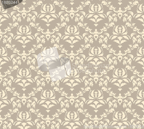 Image of seamless damask pattern