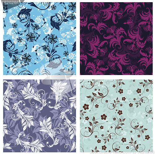 Image of seamless floral pattern