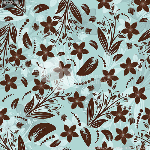 Image of seamless floral pattern