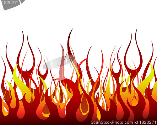 Image of fire background