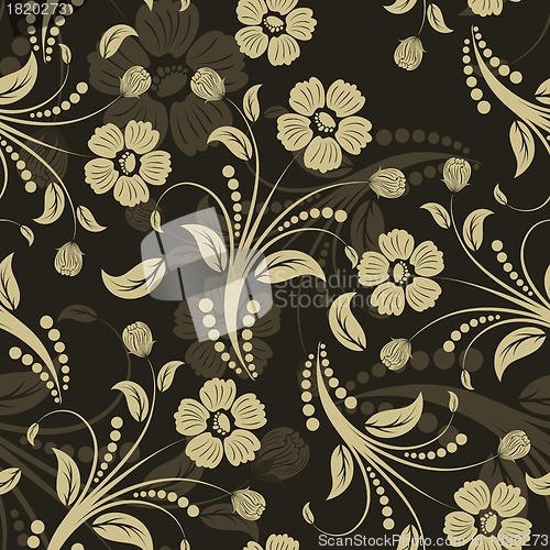 Image of seamless floral pattern