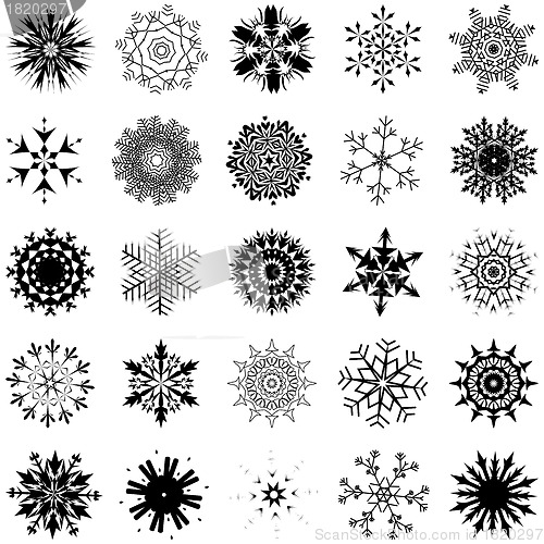 Image of snowflakes