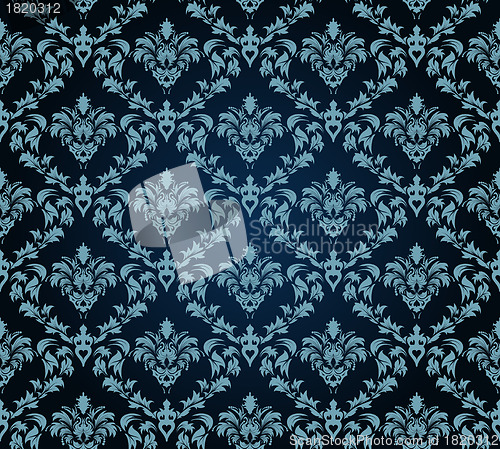 Image of seamless damask pattern