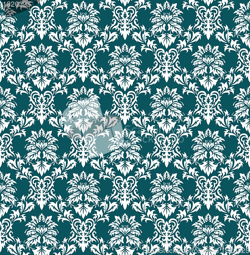 Image of seamless damask pattern