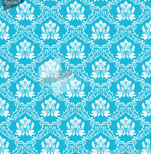 Image of seamless damask pattern