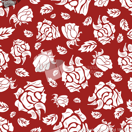 Image of seamless floral pattern