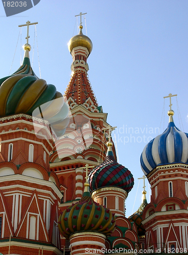 Image of St. Basil Cathedral, Moscow, Russia