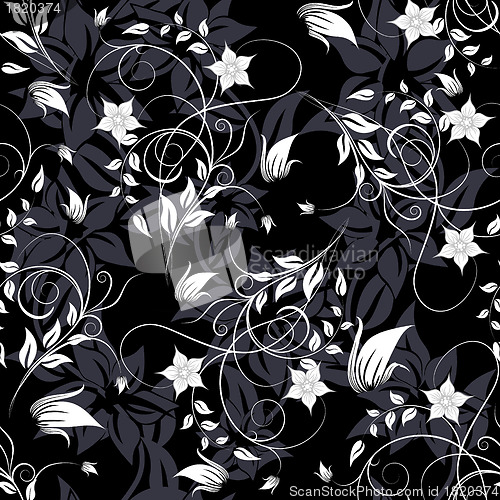 Image of seamless floral pattern