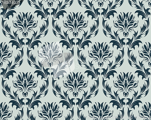 Image of seamless damask pattern