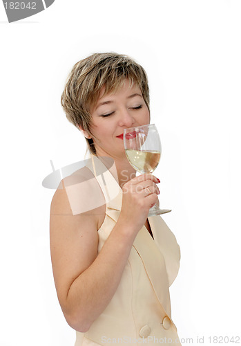 Image of Glass of wine