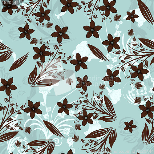 Image of seamless floral pattern