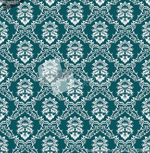 Image of seamless damask pattern