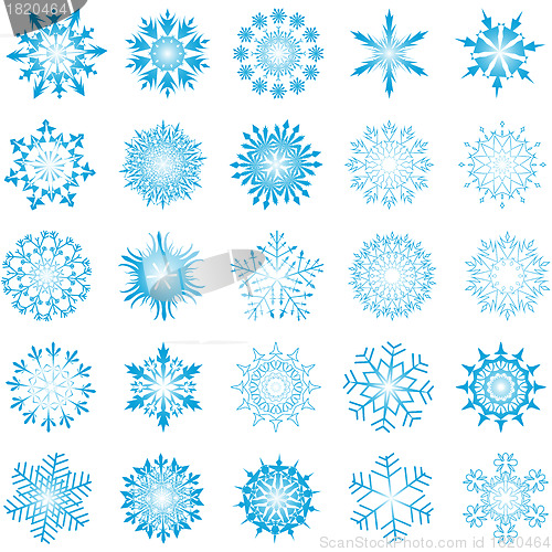 Image of snowflakes