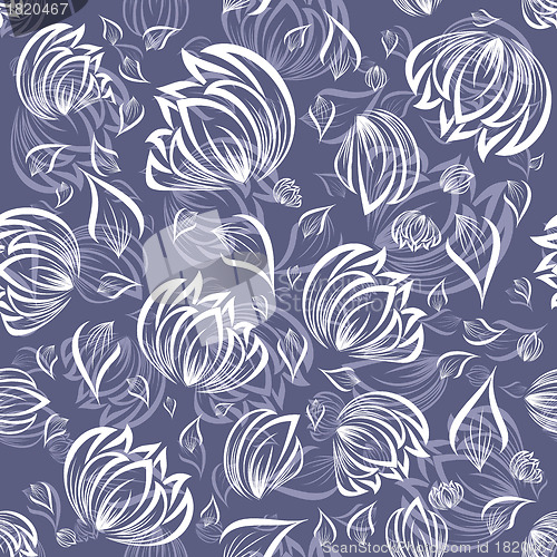 Image of seamless floral pattern