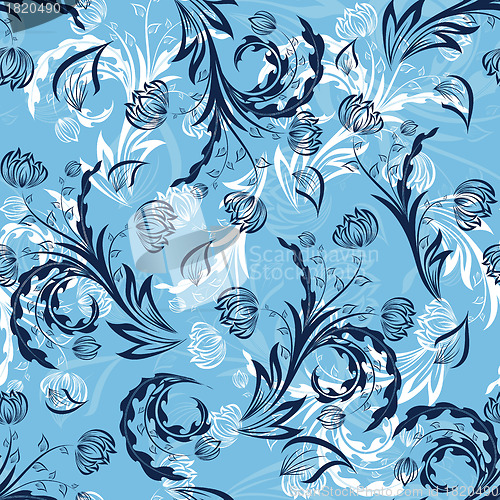 Image of seamless floral pattern