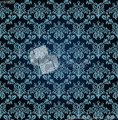 Image of seamless damask pattern