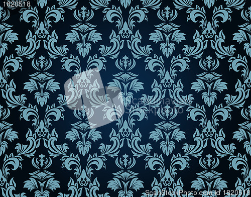 Image of seamless damask pattern