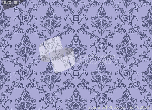 Image of seamless damask pattern