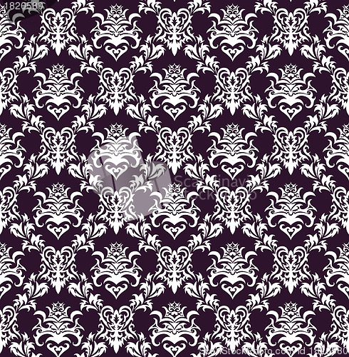 Image of seamless damask pattern