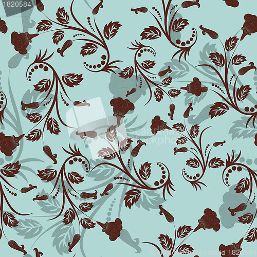 Image of seamless floral pattern