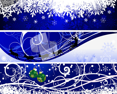 Image of christmas banners