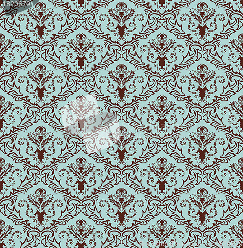 Image of seamless damask pattern