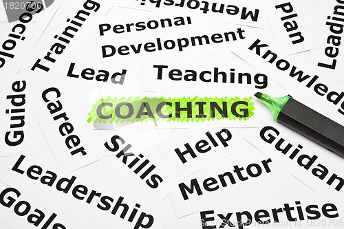 Image of Coaching with other related words
