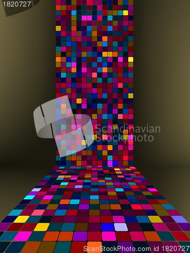 Image of Abstract glowing illustration background. EPS 8