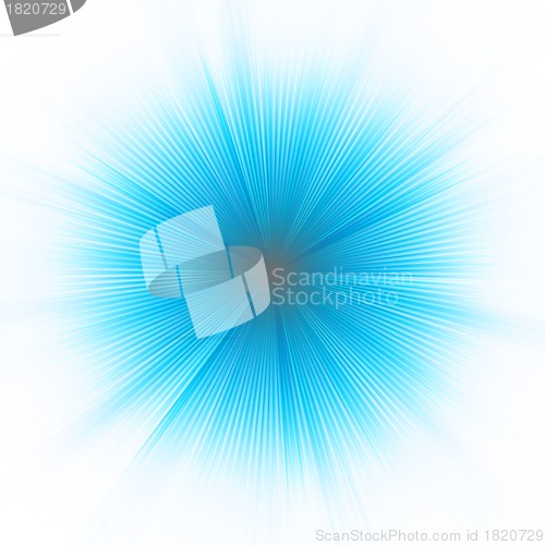Image of Abstract burst on white, easy edit. EPS 8
