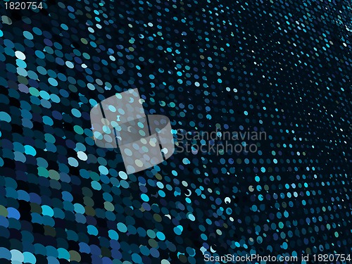Image of Abstract dot blue mosaic background. EPS 8