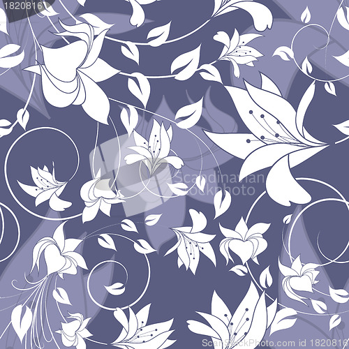 Image of seamless floral pattern