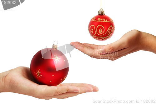 Image of Hands and Baubles