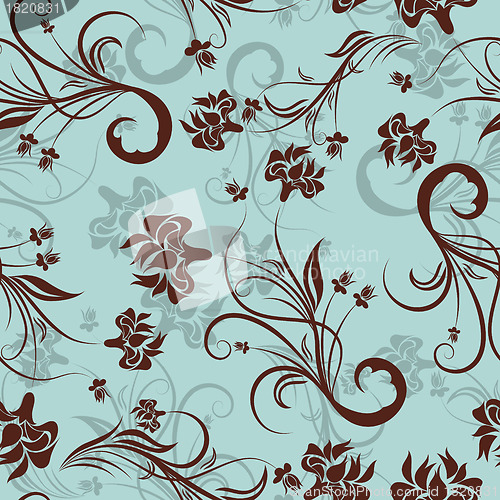 Image of seamless floral pattern