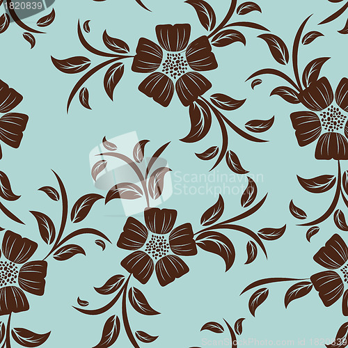 Image of seamless floral pattern