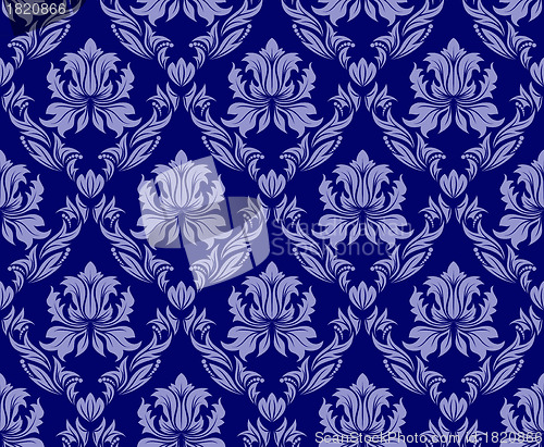 Image of seamless damask pattern