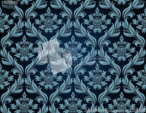 Image of seamless damask pattern