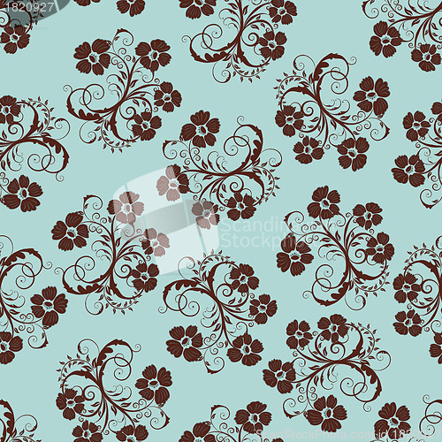 Image of seamless floral pattern