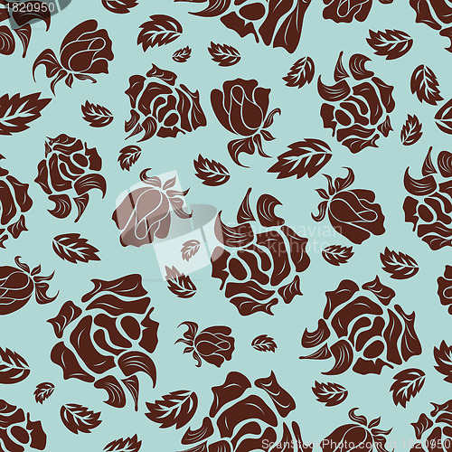 Image of seamless floral pattern