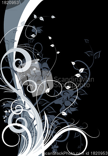 Image of floral background