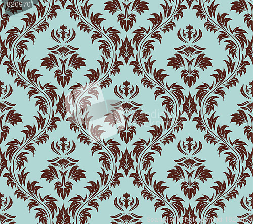 Image of seamless damask pattern