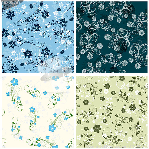 Image of seamless floral pattern