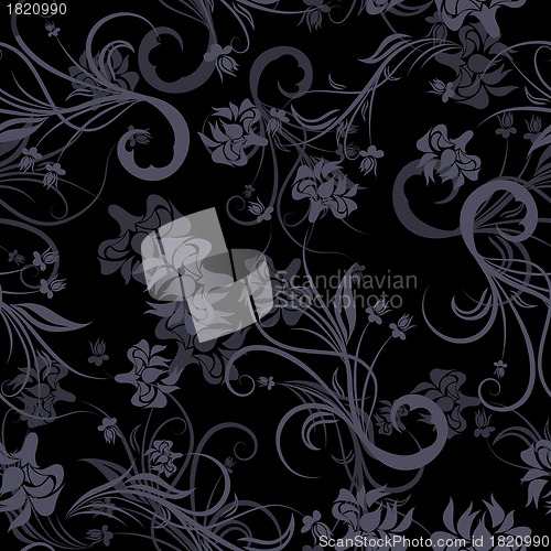Image of seamless floral pattern