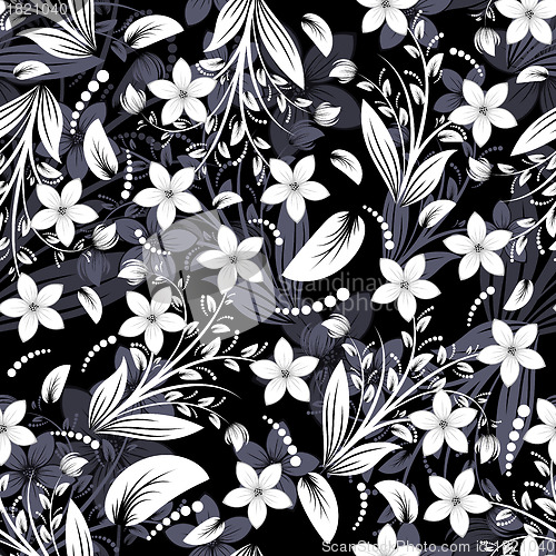 Image of seamless floral pattern