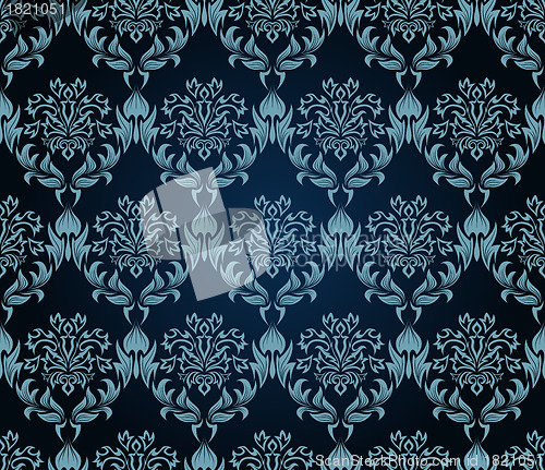 Image of seamless damask pattern